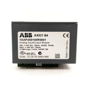 ABB AX521 1SAP250100R0001 Analog input output module