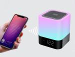 Colorful Bedside LED Light Bluetooth Speaker Portable Touch Sensor Built - In