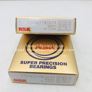 NSK High Precision Angular contact ball bearing 7206A5TYNSULP4 ,7207A5TYNSULP4