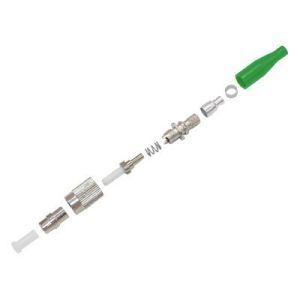 APC Simplex Fiber Optic Connector Single Mode Length Customized