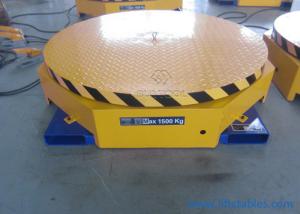 China Pedal Switch Tray Turntable Pallet Wrapper  8r Min Hand Pallet Wrap Turntable 4400lbs on sale