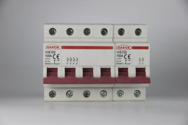 VIS100 4P 100A Main Switch Isolating Circuit Breaker Household Function