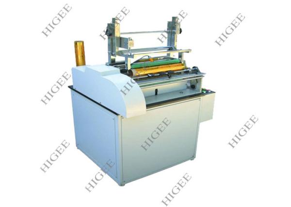 Hot Melt Glue Labeling Machine , Semi Automatic Gluing Machine Single / Double