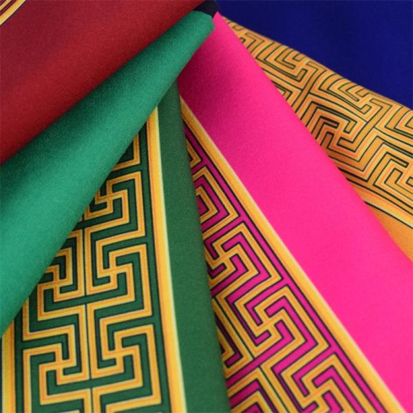 Quality Custom Polyester Printing Fabric Woven Wrinkle Resistant for sale