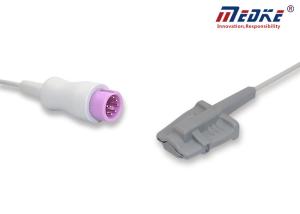 China Medical Oxyge Round 8pin Mindray T5 Reusable Spo2 Sensor wholesale