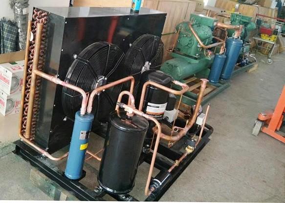 Medium And Low Temperature Condensing Unit , 4 HP Condensing Unit For Cake