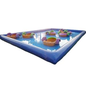 China 0.9mm UV Resistant PVC Paddle Boat For Inflatable Pool wholesale
