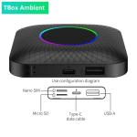 Multi Media CPC200-Tbox Ambient 8+128gb Ai Box SDM660 Wireless Adapter Carplay