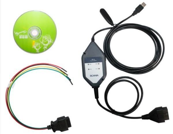 Quality Scania VCI 2 Truck Diagnostic Scanner / Tool with SDP3 Software for Scania Heavy Duty Vehicles for sale