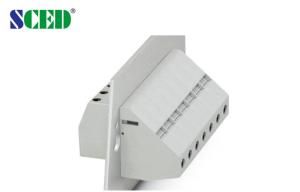 PCB Pluggable 600v 75A Panel Mount Terminal Connector 15.1mm Width