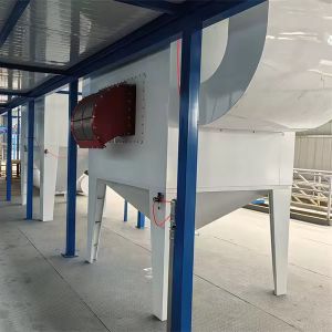 Heavy Duty Automatic Powder Coating Machine Reduced Waste Scratch Proof