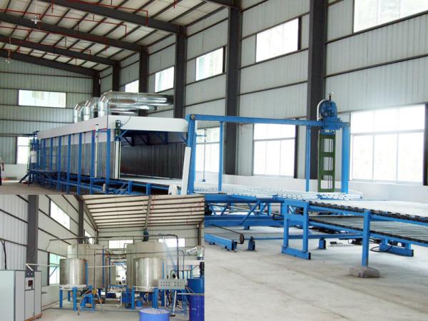 Quality Continuous Automatic Low Pressure Foam Machine with Siemens Motor and Inverter for sale