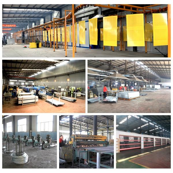 Anti-Climbing High Security Transparent View Galvanized Panel Prison Airport Ranch Fence Eco-Friendly Rustproof Waterproof
