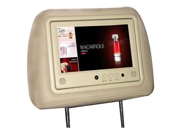 ColorfulCar Headrest LCD Screen Video Display 7 Inch With IR Sensor , MPEG4