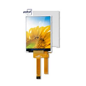 China Polcd 2.8 Inch TFT Color Display 240*320 Resolution SPI interface 14 pin 350nit LCD Screen wholesale