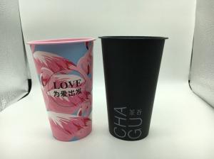 China 3D Lenticular Printed Plastic Cups With Lid And Red Heart Stopper Water Mug wholesale