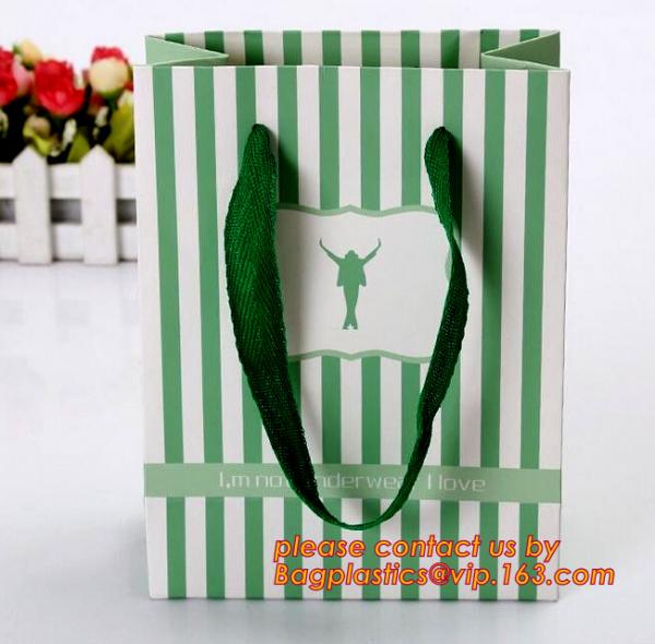 Custom made paper bag paper carrier bag luxury paper bag tote bag rope handle shopper bag,shopping bag slogan paper carr