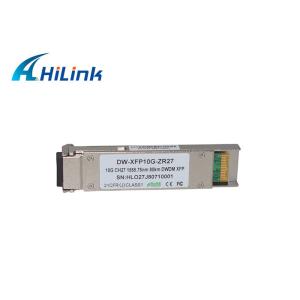 10G DW XFP 80km 100GHz Dual Fiber DOM Transceiver Module