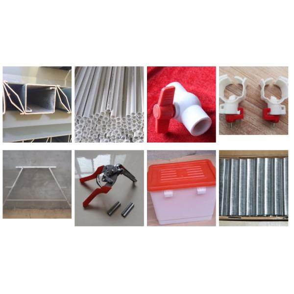 Electo Galvanized Chicken Layer Cage / Poultry Layer Cage Used For Chicken Farm