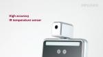 26bit IMX307 TCP/IP Facial Recognition Temperature Scanner