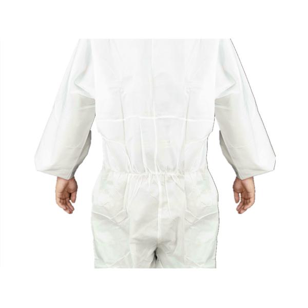 Type5/6 Disposable SMS Protective Coverall Anti-Static With 2-pieces Hood