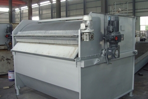 Pump / Gravity Operation Fish Farm Rotary Drum Filter Mesh Length 650-1850mm