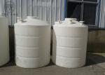 Vertical Liquids Storage Plastic Custom Roto Mold Tanks With Outlet Drain PT