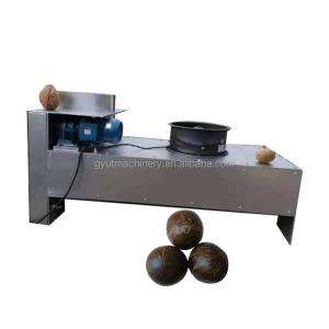 China Perfect Peeling Effect Dry Brown Coconut Fiber Removing Machine for Peeling Coconuts on sale