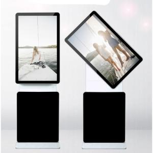 China Rotatable 32 Inch Floor Standing LCD Advertising Display With Split Display Function on sale