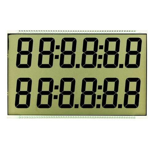 Seven Segment Display Module Customized TN Gray Character Small LCD Display With