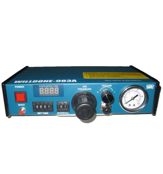 Quality AC110V / 220V Automatic Glue Dispenser 983A With Auto Setting Function for sale