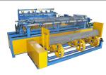 Double Spiral Wire Fence Making Machine / Diamond Mesh Wire Making Machine