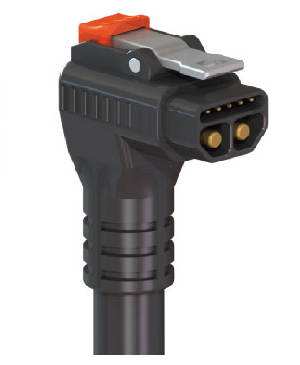 5000 Times 8 Pin Hybrid Socket Waterproof Motor Connector IP67 Touch Proof 8AWG