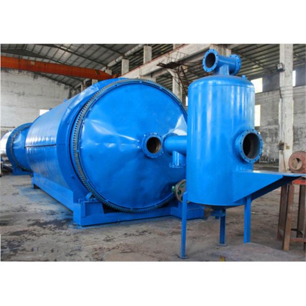 5ton 10ton 20ton 30ton Fully automatic continuous waste plastic tyre pyrolysis to oil plant
