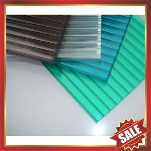 China twin-wall PC sheet,multiwall pc sheet,hollow pc sheeting,pc roofing sheet,twin wall pc sheet for greenhouse and building on sale