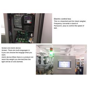 Automatic Measuring High Speed Check Weigher 304SS Frame 250pcs/Min