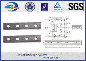 China Standard UIC54 Rail Metal Fish Plate For Railway Fastener / Joggled Fish Plate wholesale