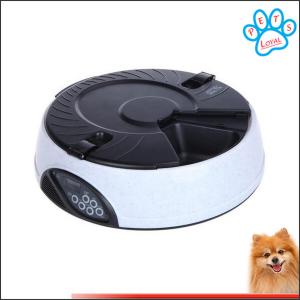 China 6 Meal LCD Digital best automatic dog feeder Dispenser Bowls with Recorder China factory wholesale