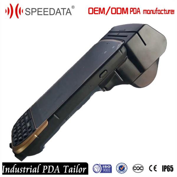 Quality Datum Collector PDA Thermal Printer , bluetooth Hand Held Barcode Scanner Printer for sale