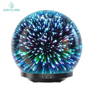 China BPA Free 200ml 12W 3D Glass Aroma Diffuser 25ML/H wholesale