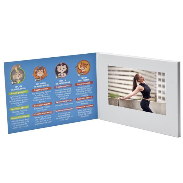 Customized 2.4'' Lcd Screen Video Greeting, marketing, inviting business lcd