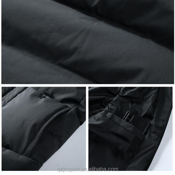New arrival JC wind cotton padding vest coat men s warm vest jacket custom logo