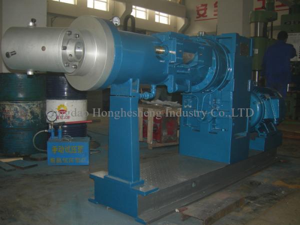 90mm 4.8D Hot Feed Rubber Extruder Machine 9cm Single Screw Extruders