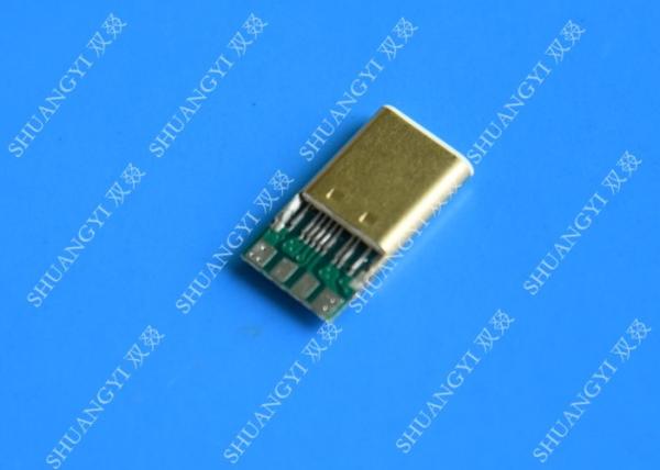 Quality SMT iPhone Waterproof Micro USB Connector , Type C USB 3.1 Connector for sale