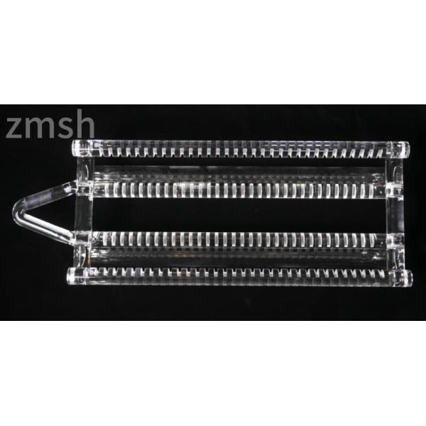 4 Inch 6 Inch High Purity Quartz Crystal Boat SiO2 Wafer Diffusion Processing High Temperature Resistance