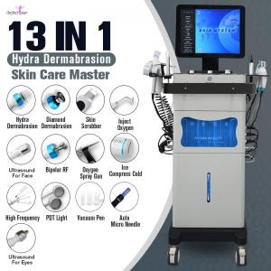 China Dermabrasion Hydrafacial Beauty Machine Skin Care Cleaning 250VA With 13 Handles wholesale