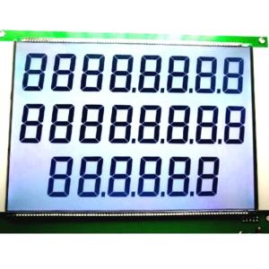 China Fuel Dispenser Monochrome LCD Display Tn Positive STN Gray With Driver Board wholesale