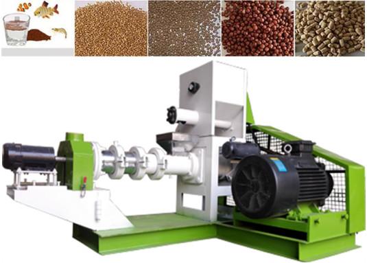 Quality Dog Cat Fish Feed Processing Line Floating Type Fish Feed Extruder Machine for sale