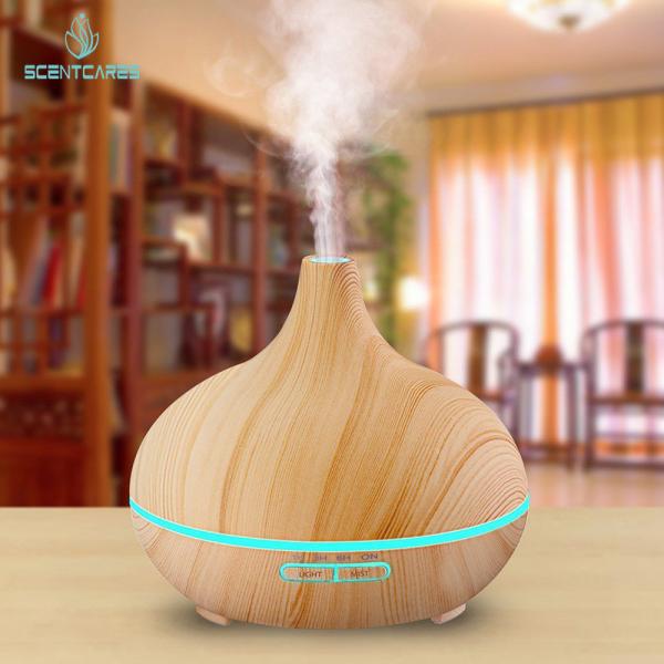 China 300ML Essential Oil Diffuser wood grain for room diffuser wholesale