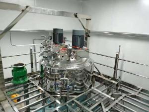 China Optical Glass Chemical Storage Tank 2500 Liters Chemical Mixer Machine wholesale